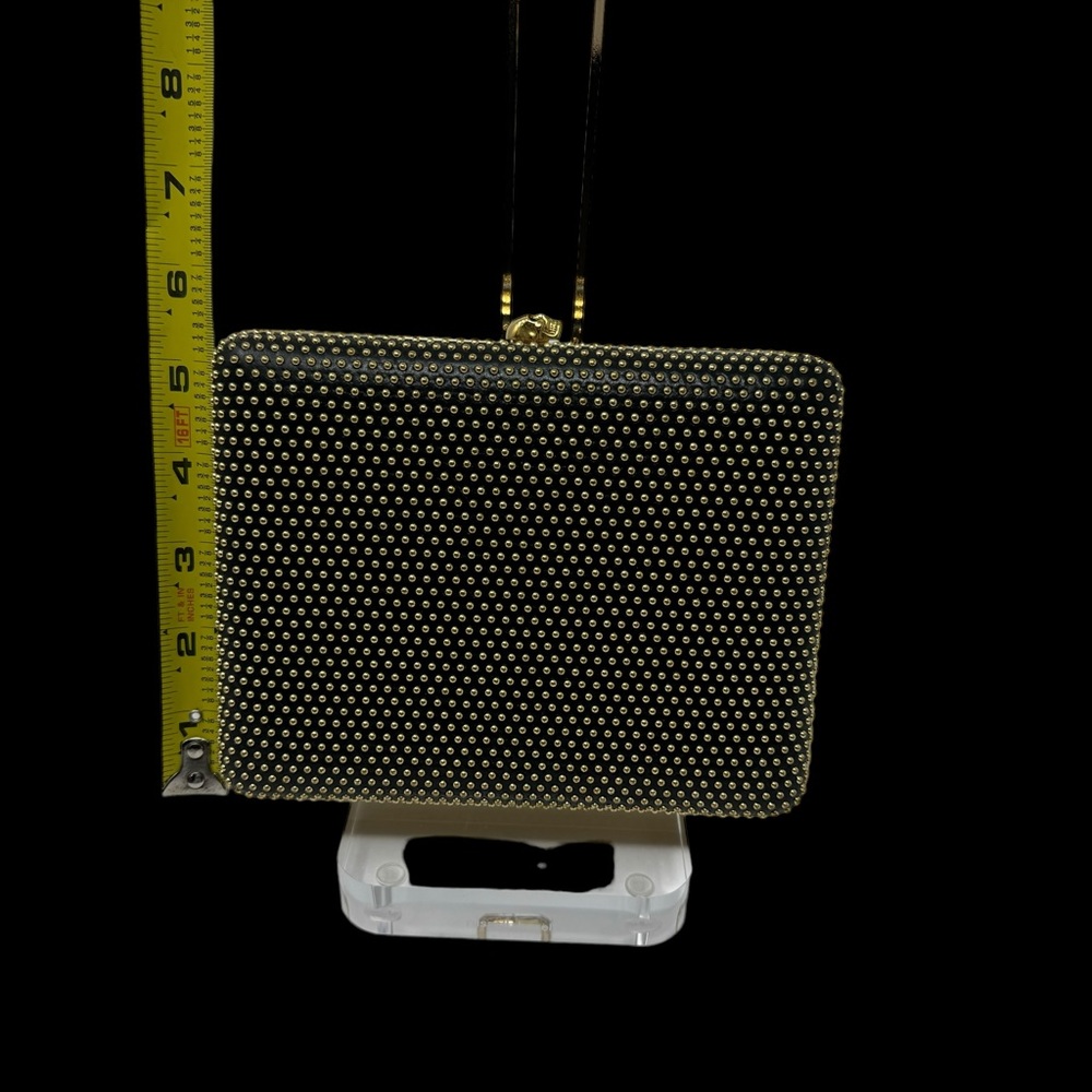 Alexander McQueen Studded Skull Convertible Clutch Black & Gold✨ Retail: $1,600 - Picture 7 of 8